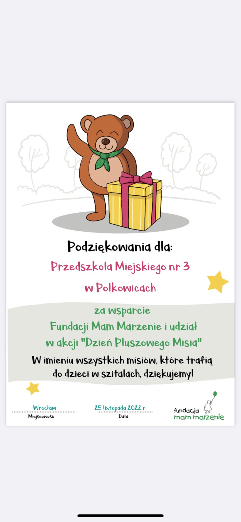 dzienpluszowegomisia