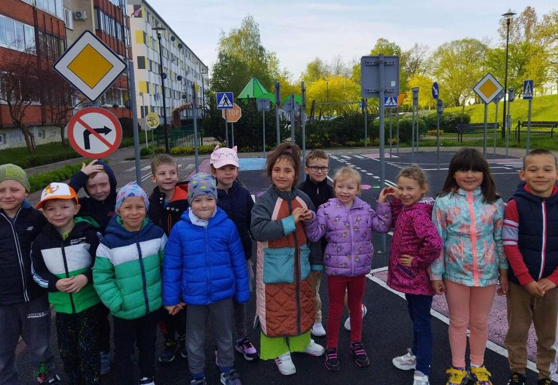 miasteczko ruchu drogowego