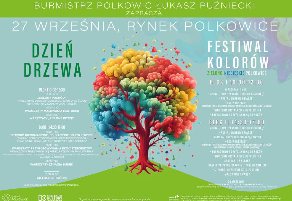 plakat dzień drzewa